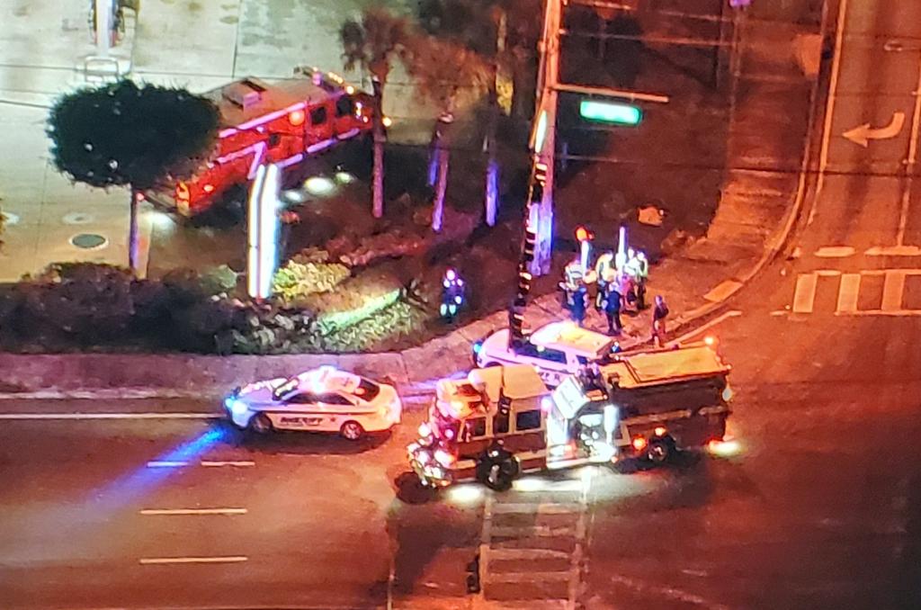 Accident West Okeechobee boulevard and Haverhill road in Florida