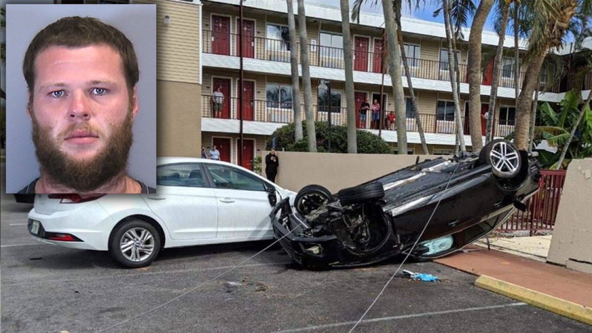 Man involved in dramatic rollover hit-and-run crash caught on camera sentenced to 5 years in prison