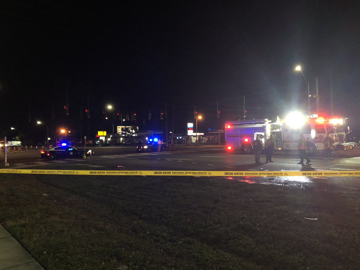 US 19 in Palm Harbor is closed in both directions at Tampa Rd due to a serious crash overnight. 