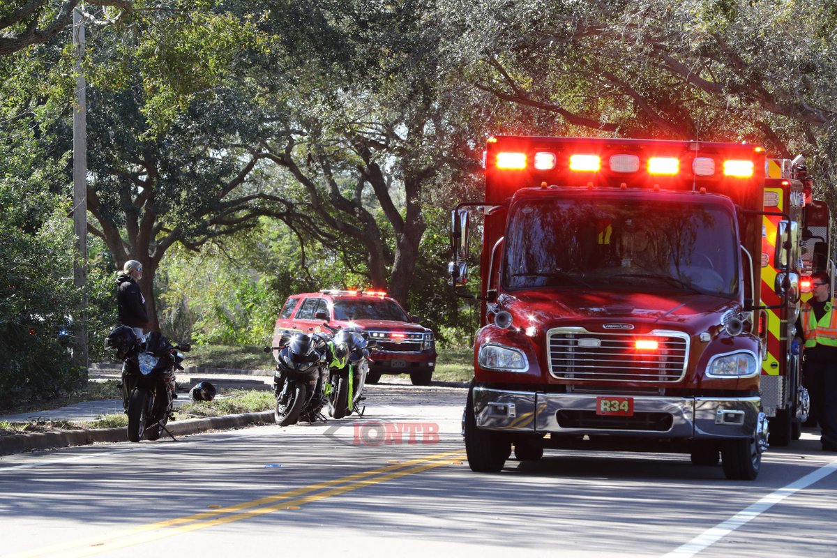 Pinellas Park: Three motorcyclists injured in crash on MCI Drive and transported to Bayfront as trauma alerts