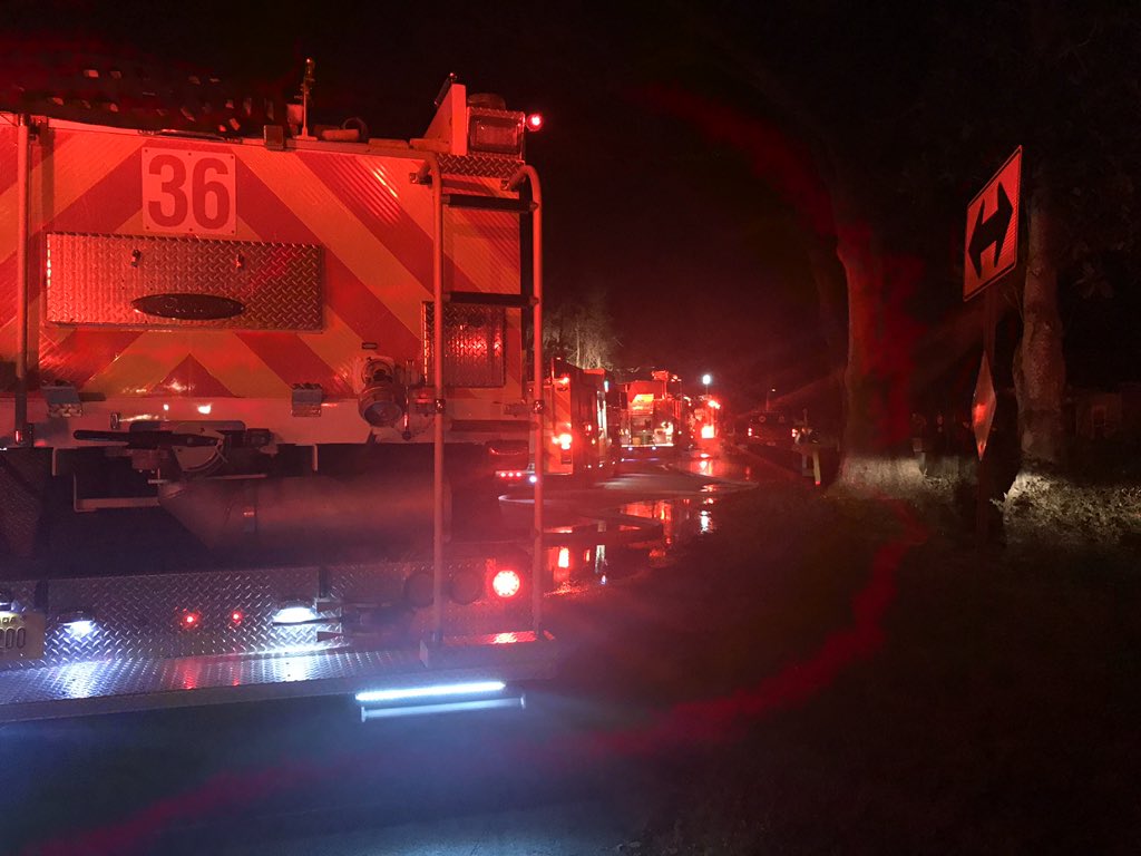 1 person taken to hospital after fire at DeBary home. Fire marshal tells grandma, grandson were inside. Grandson taken to hospital, current condition unknown.