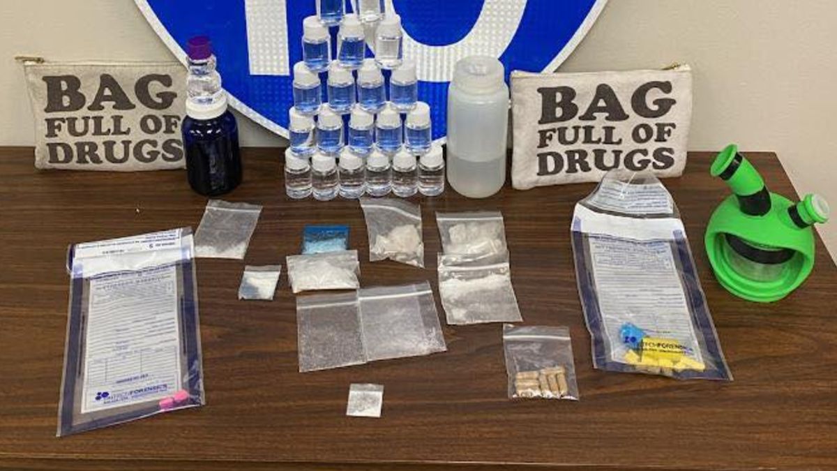 Bags full of drugs labeled 'Bag Full Of Drugs' nabbed, troopers say; Orlando men arrested