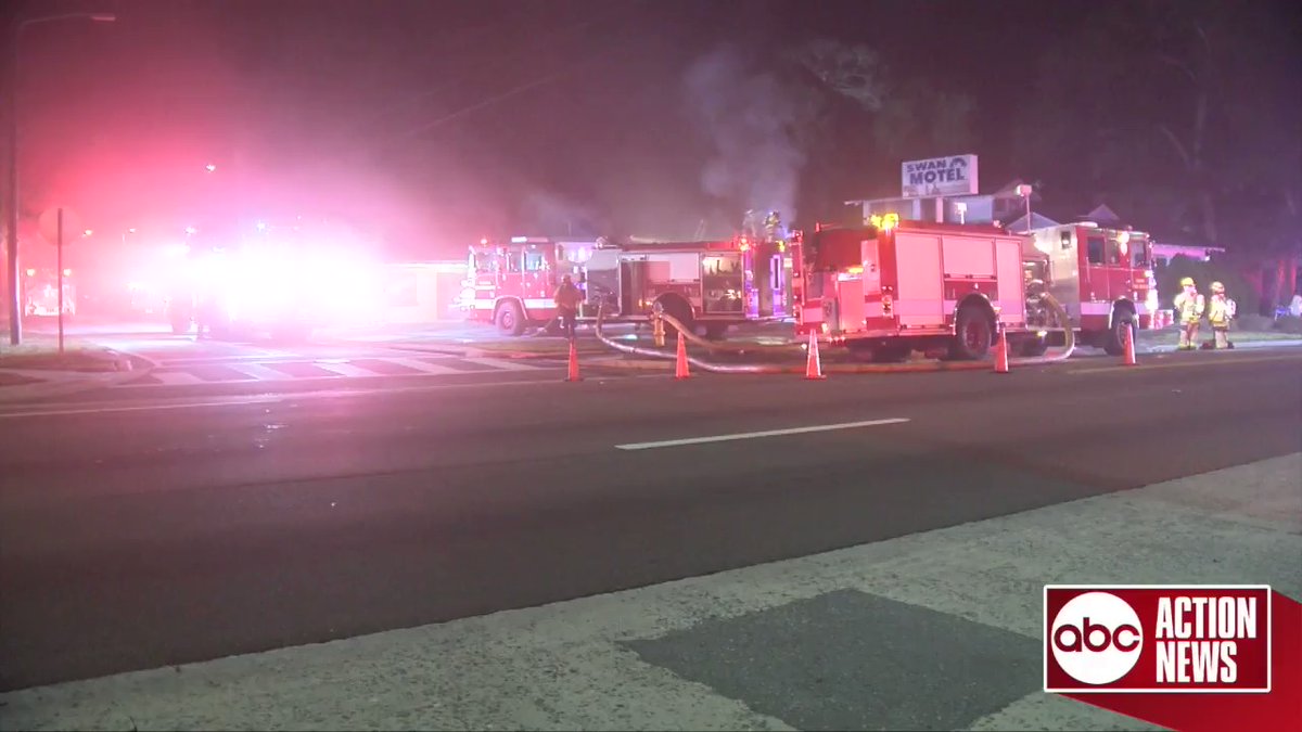 Officials are investigating an overnight fire at a Tampa motel. Firefighters responded to heavy smoke coming from the roof of the Swan Motel on Nebraska Avenue. No one was injured and it's unknown if any of the occupants will be displaced. 