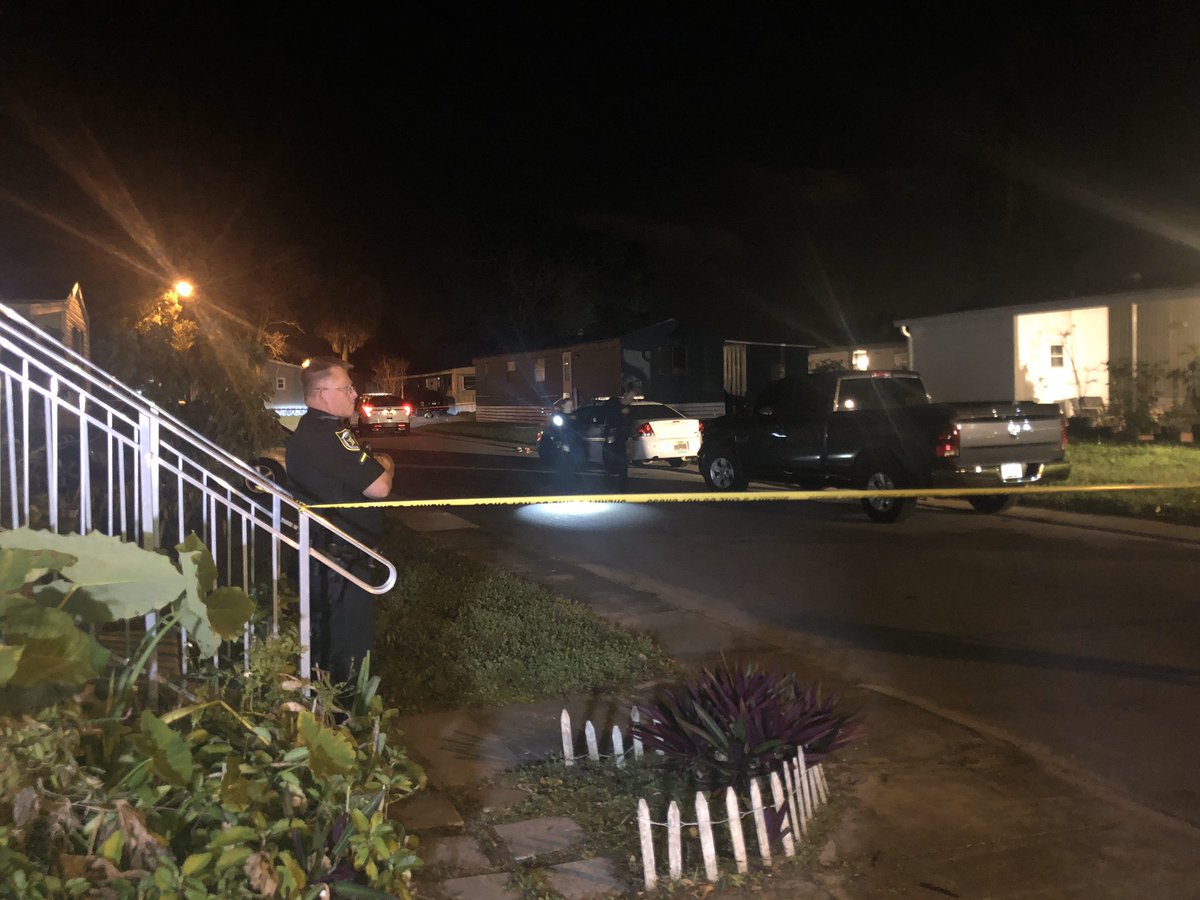 15-year-old boy shot and in serious condition. The shooting happened just before 2am on Rockhurst Drive. Multiple evidence markers and a pair of shoes in the middle of the street