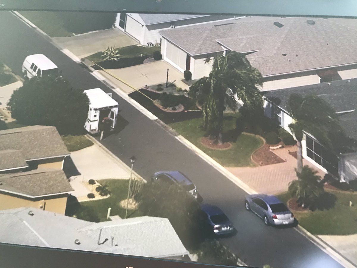 Right   Lake County Deputies are on the scene of a homicide in Leesburg