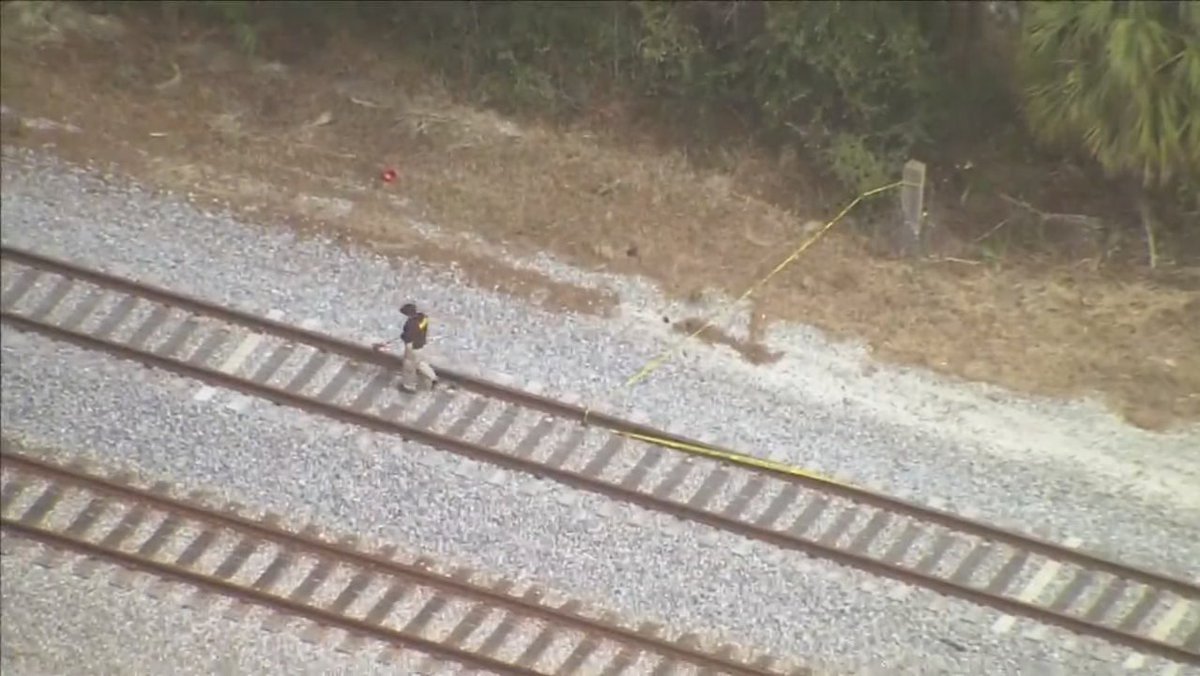 Man dies after being struck by train in VolusiaCounty near North Brooks Circle and Beaverbrook Lane in Oak Hill.