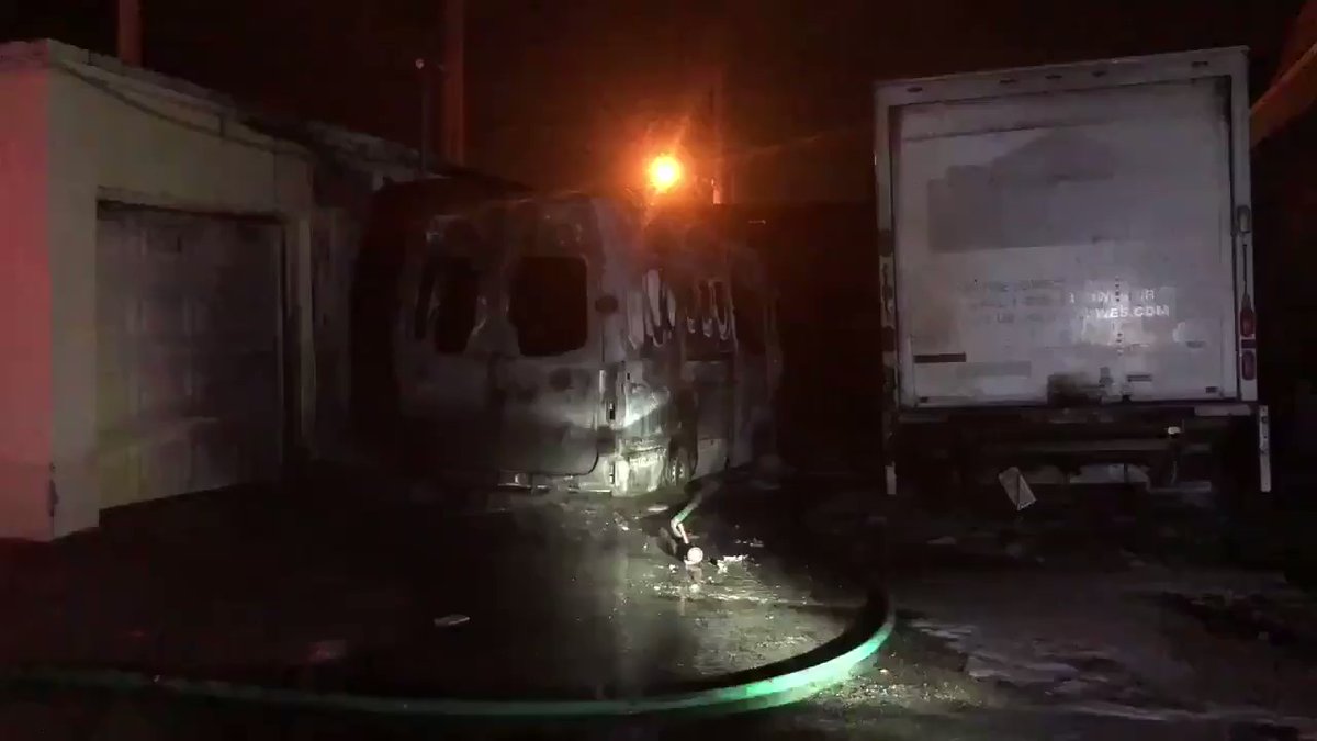 Fire spreads from vans to furniture store in Jupiter on the corner of Loxahatchee and Indiantown Road. Firefighters say it about 20 minutes to put the fire out.