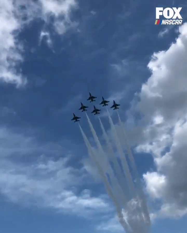 Flyover at NASCAR