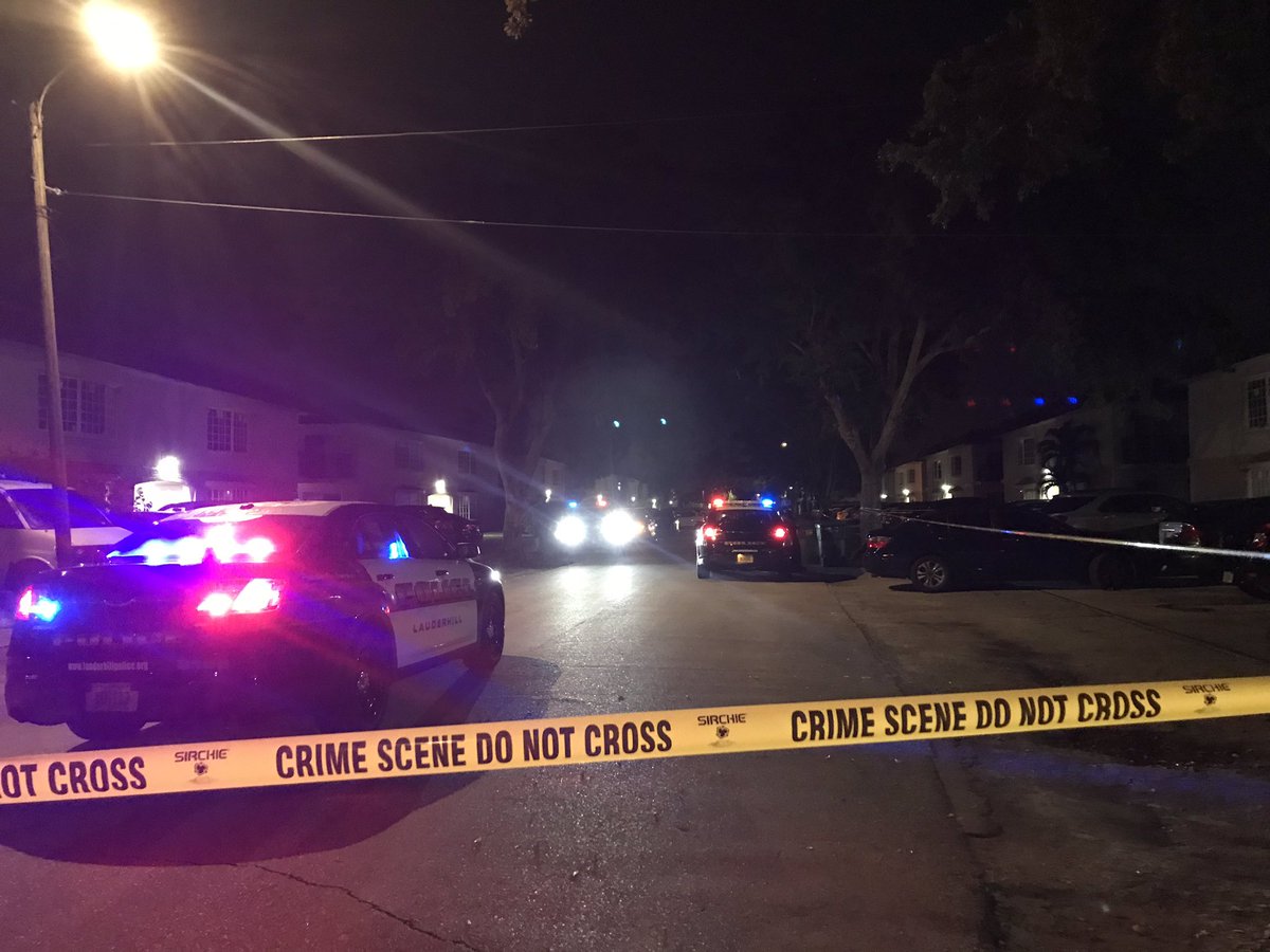 Police investigating a possible home invasion murder in Lauderhill 