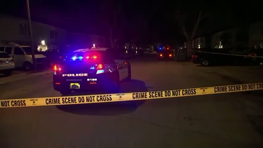 Developing LauderhillPolice investigating a home invasion that turned deadly, overnight. 1 man killed, another shot in the leg.  