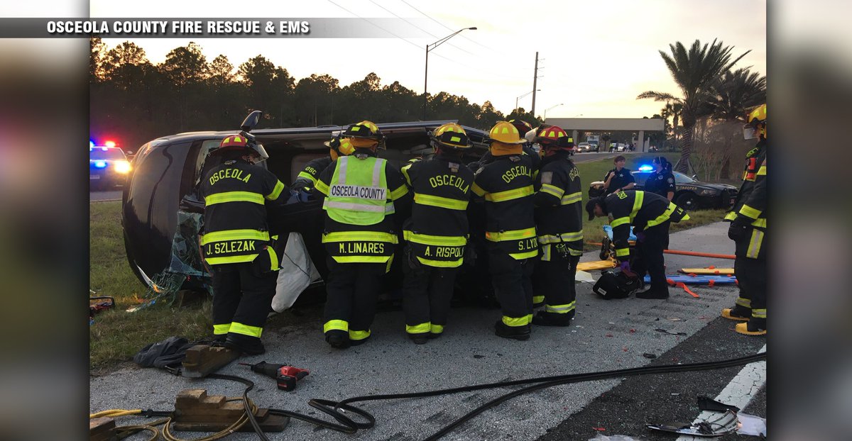 Three members of a Massachusetts family were killed in a crash in Kissimmee, FL. A mother and daughter from Whitman and a grandmother from Weymouth died when their rental van rolled over following the crash. Five others in the van were also injured.