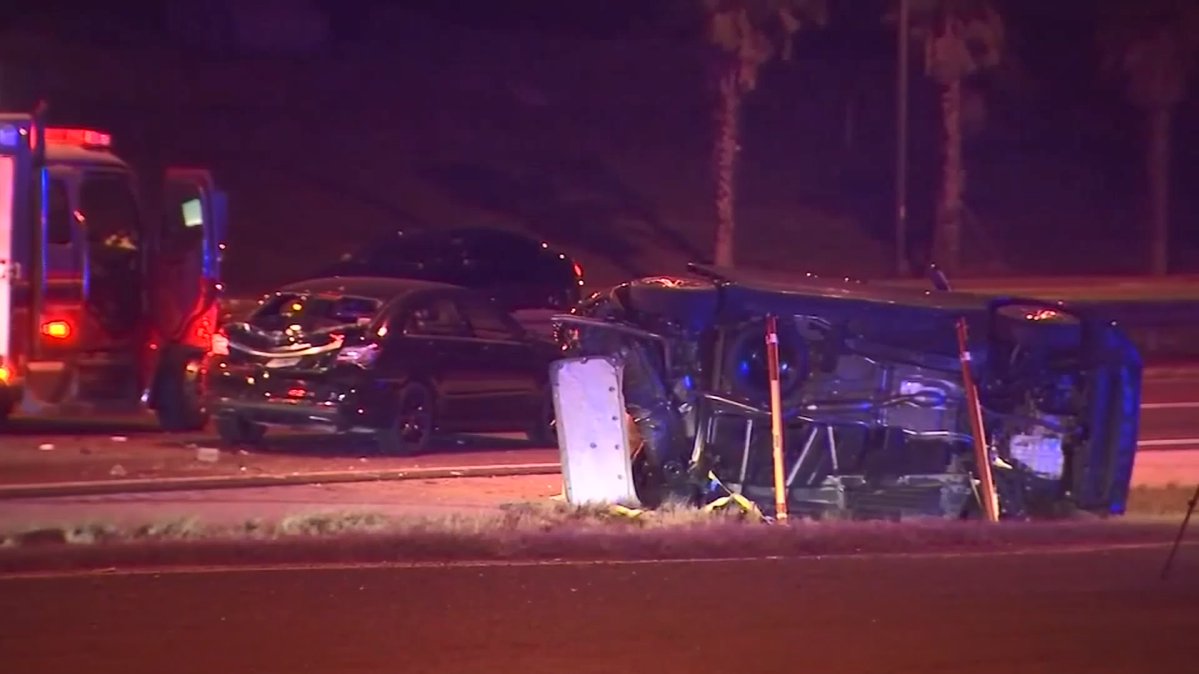 Three members of a Massachusetts family were killed in a crash in Kissimmee, FL. A mother and daughter from Whitman and a grandmother from Weymouth died when their rental van rolled over following the crash. Five others in the van were also injured.