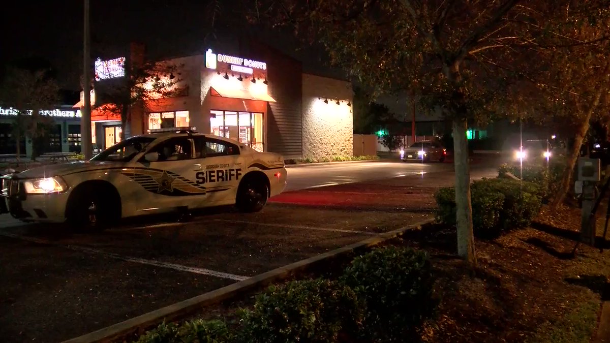 HCSO are working a burglary in the Westchase area of a Dunkin Donuts. A worker started the morning attempting to open business and observed 2 individuals inside. HCSO stated from the footage they were inside around 3:30 am this morning. 