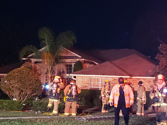 Well-known Orlando DJ's home destroyed in fire a home on French Oak Drive. Johnny Magic, a popular host on XL 106.7, and his family were able to get out safely but lost everything.