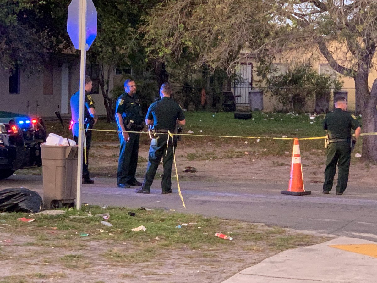 Broward sheriff investigating shooting in Pompano Beach. Deputies say at least one person was injured after gunman opened fire on NW 5th Avenue near 8th Street. Second person possibly hit as well.