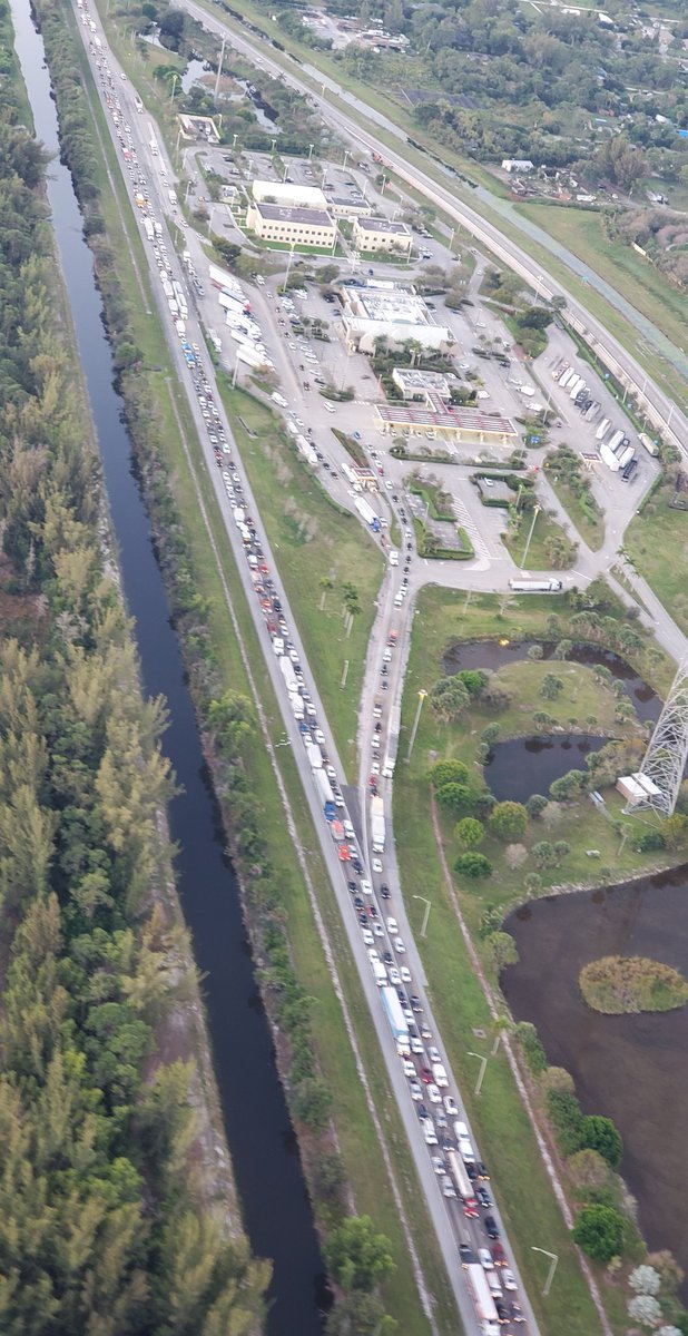 FL turnpike shut it down  Both directions Between Southern blvd and Lake worth road