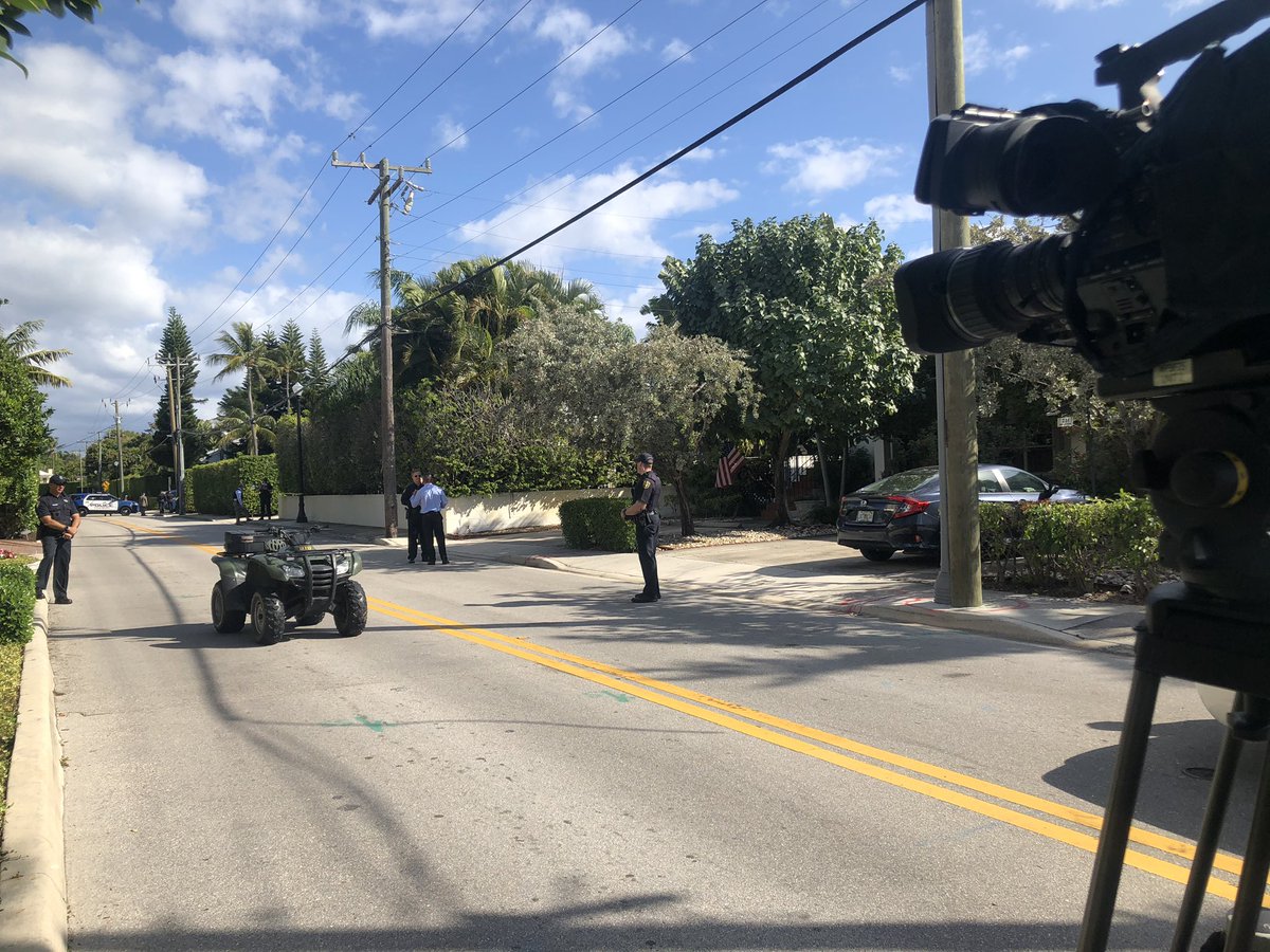 Palm beach police investigating shooting near Bradley/Atlantic. Police say incident is contained and everyone is accounted for. They say this is not related to boat/Border Patrol investigation on the island. 