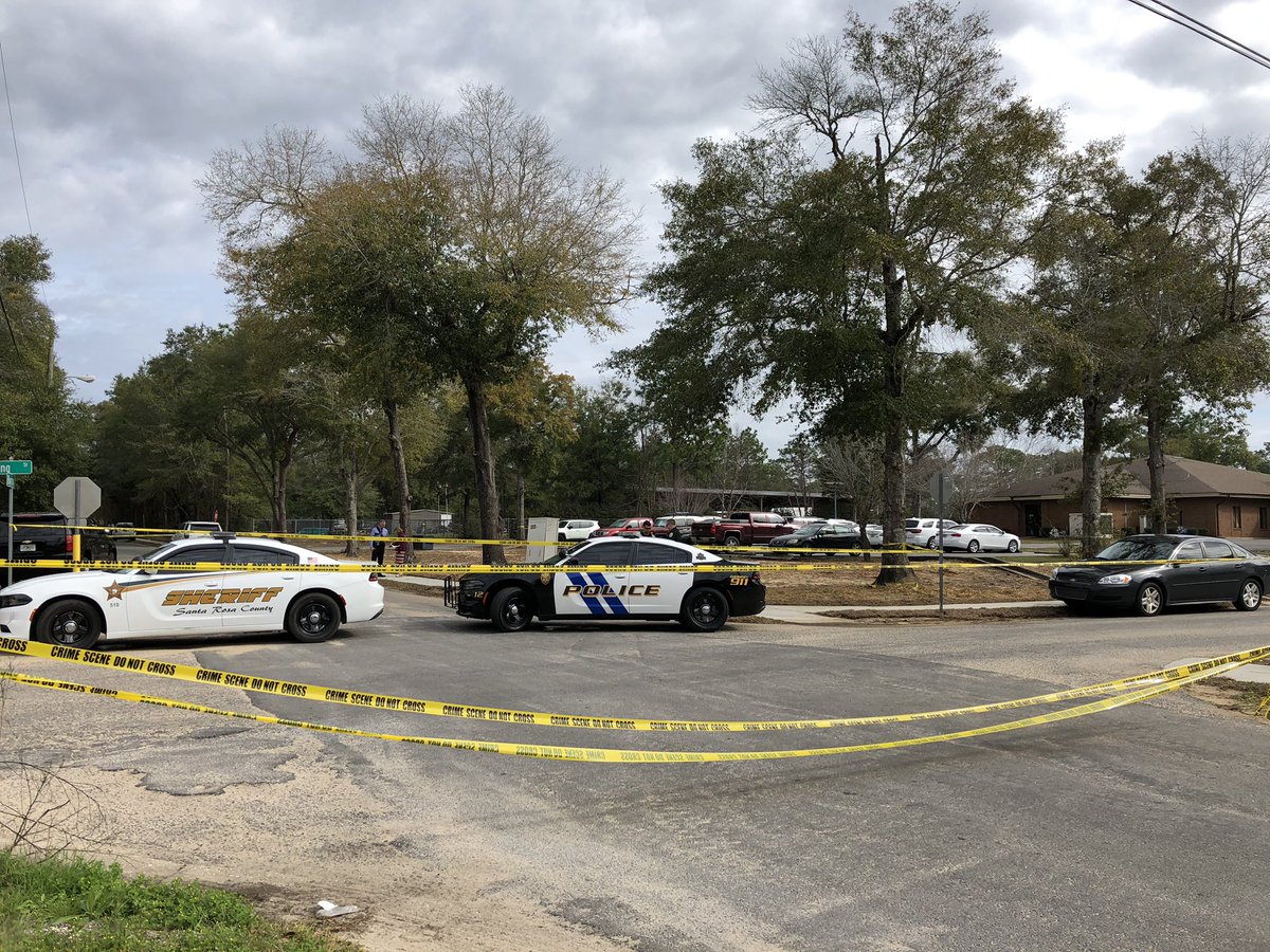 An attempted bank robbery in Milton ends in a shooting. Police say an armed black male entered the back of the Santa Rosa Federal Credit Union with a weapon. Officers shot the suspect after a foot pursuit. 