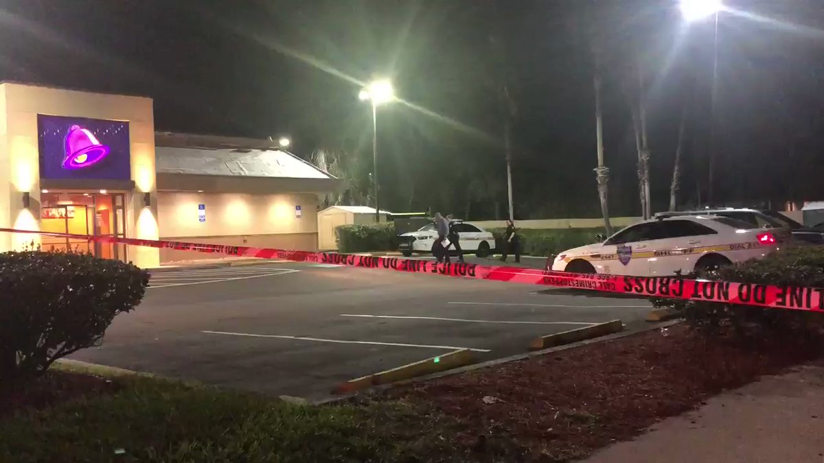 Police responded to report of person shot at Taco Bell on 7300 block of 103rd Street around 10:45 PM. - Male employee shot during robbery. Victim taken to local hospital, expected to survive.  - Second employee was robbed of backpack