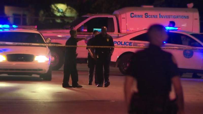 Police investigating triple shooting in Miami in the area of 726 Northwest 70th Street. All three victims were shot in the lower extremities.