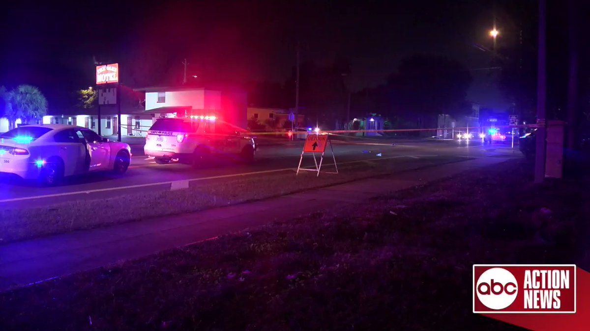 Tampa Police are looking for a vehicle that hit a pedestrian on Nebraska Ave and kept going. The victim was transported with serious injuries according to TPD. Nebraska is closed between Lake and MLK. Police are looking for a white car with front-end damage. 