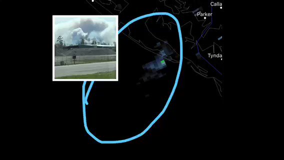 Seeing or smelling smoke  There is a prescribed burn near Redfish Point/Shell Island