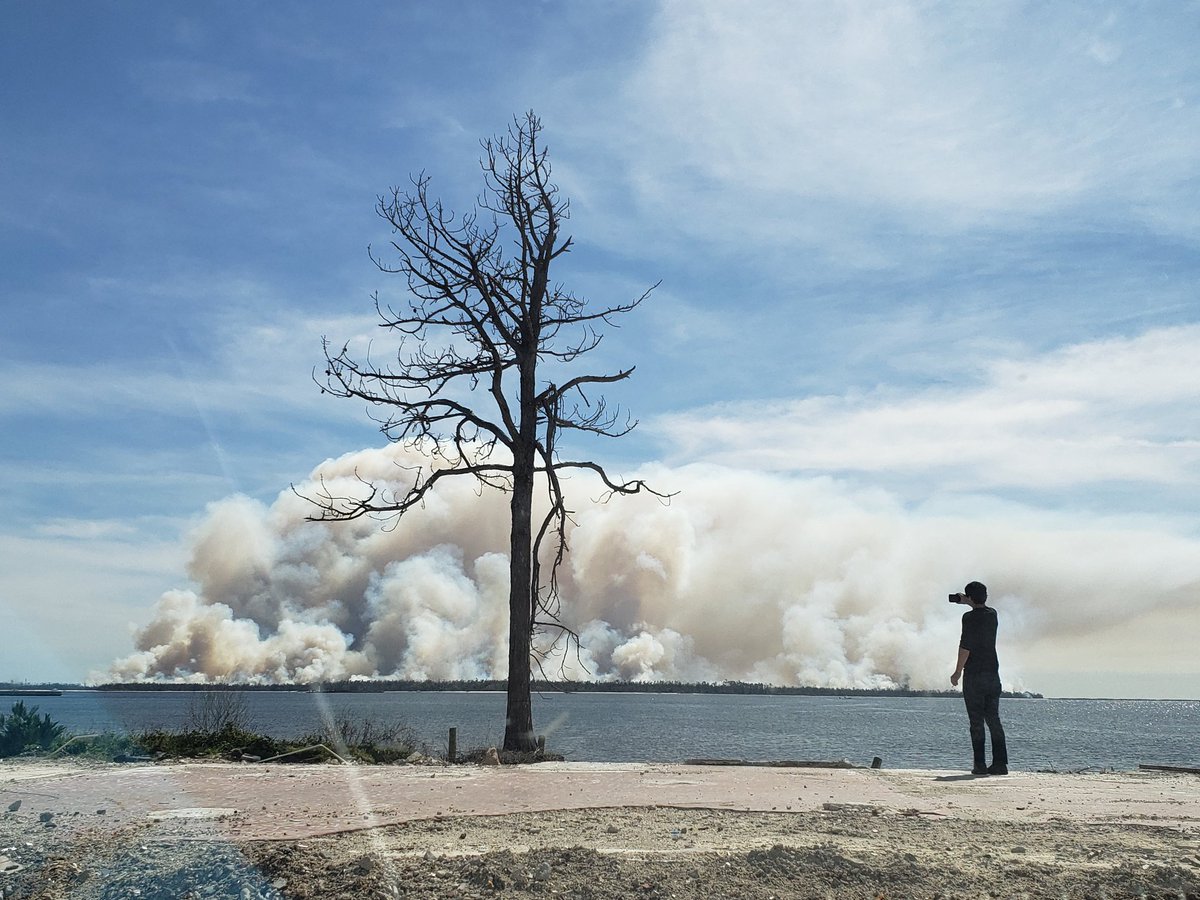 Briankilmeade any news on the fire on shell island