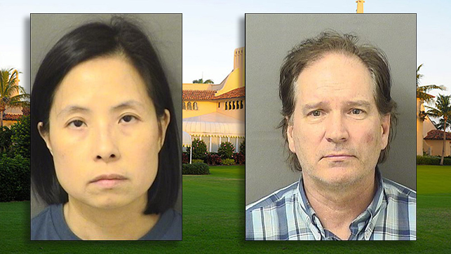 Police identified the Mar-a-Lago trespassing suspects as Katherine Poon and Aaron Mennie. Both are from British Columbia