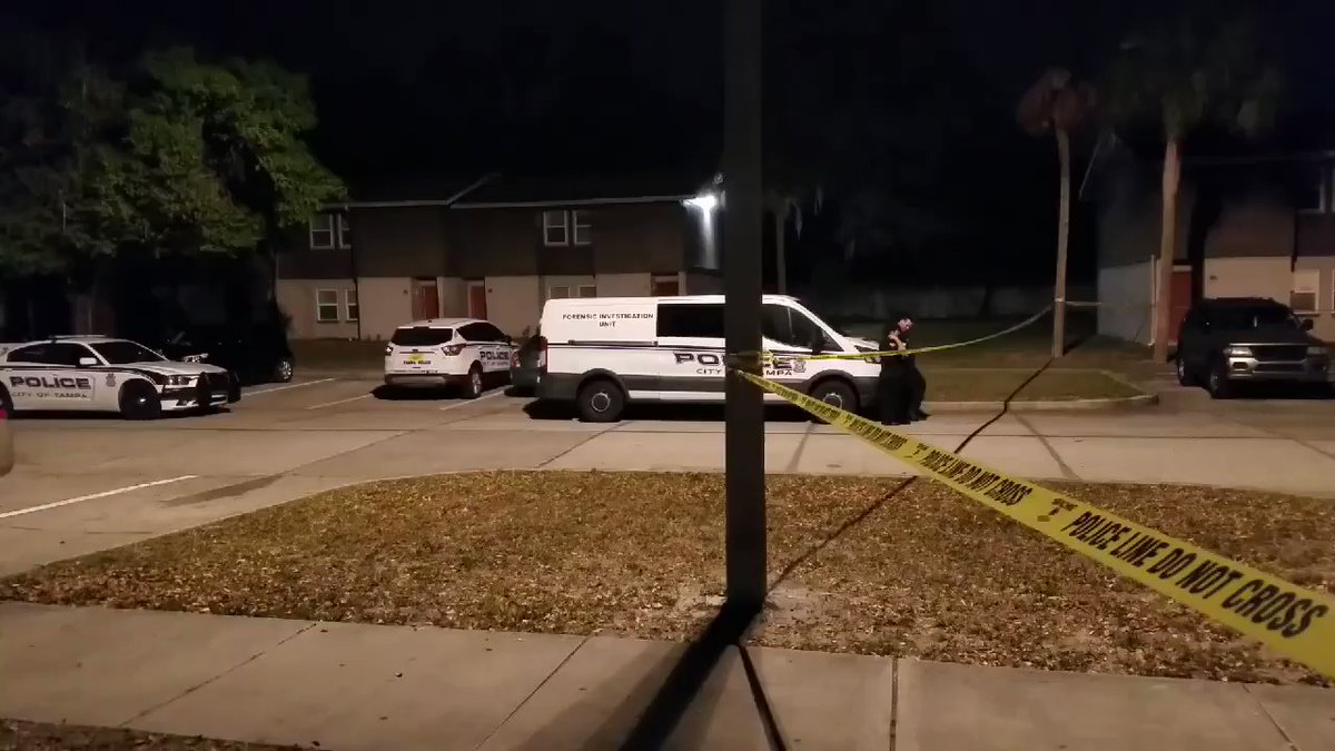 Tampa Police responded to a shooting last night at the Scruggs Manor Apartments in Tampa. One male died at the hospital. No suspect description and Police say no danger to the public. 