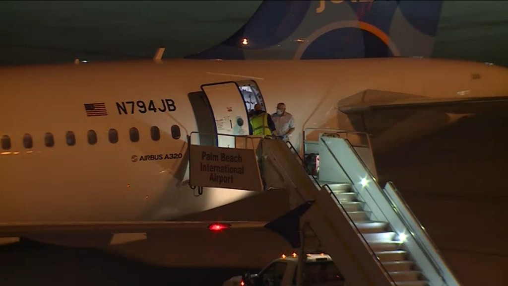 JetBlue passenger flying from New York City to Florida tests positive for coronavirus after landing
