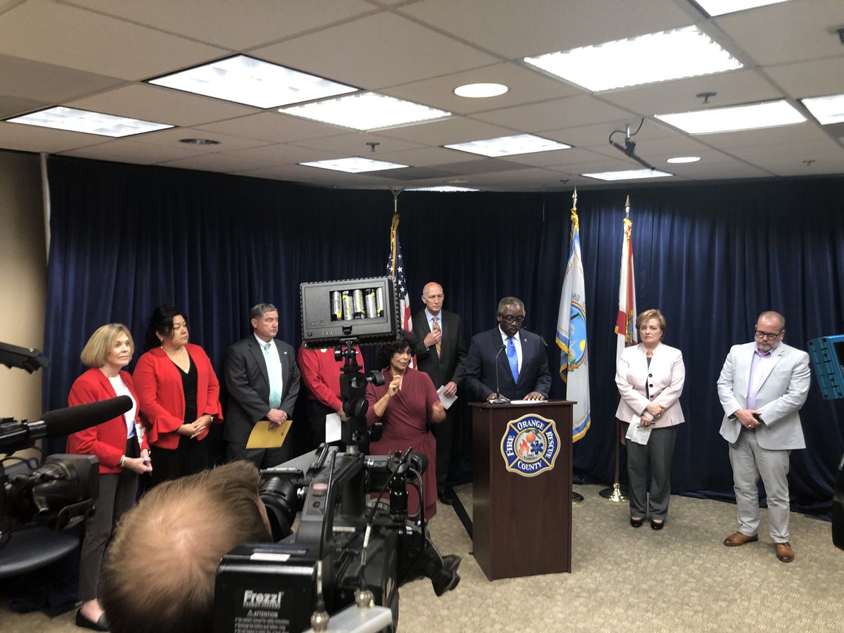 Orange County confirms 4 cases of COVID19 in the county. 