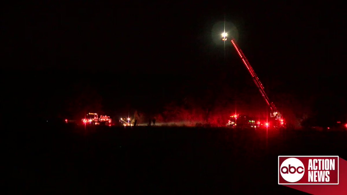 Tampa and Pasco firefighters worked a brush fire in New Tampa late last night. It started along Kinnan Street. No homes were damaged and the fire is under control. It's unknown how it started. Tampa PD used their helicopter to provide a vantage point for crews