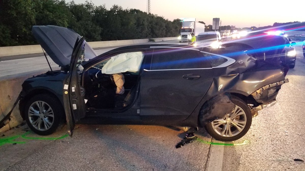 Brandon: Impaired driver arrested following early morning two vehicle injury crash along SB I-75 at SR-60.  Roadway   clear.  