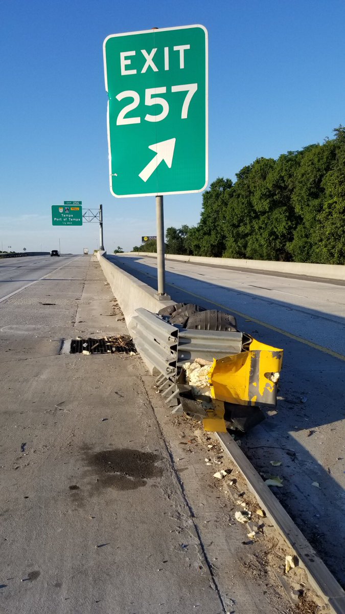 Brandon: Impaired driver arrested following early morning two vehicle injury crash along SB I-75 at SR-60.  Roadway   clear.  
