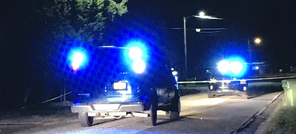 PalatkaPolice and @fdlepio on scene of a double homicide in the 900 blk of N 19th street