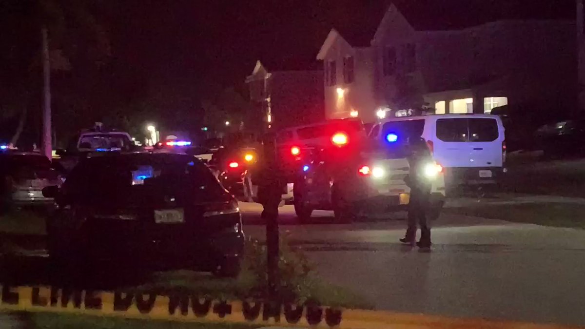 Scene of a driveby shooting in the Homestead area on the 30300 block of SW 156th Avenue. A woman was shot; good samaritans attempted to take her to the hospital. 