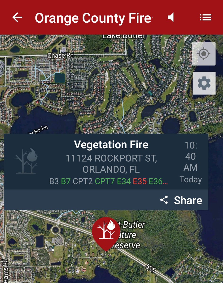 BrushFire  11124 ROCKPORT ST. Units on scene of a brush fire, approximately 100'x50' in size. Crews have the fire under control  and will remain on scene. No homes/structures threatened, no injuries.