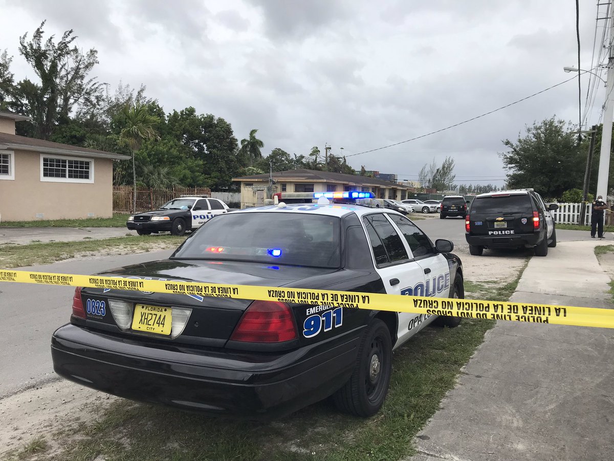 Homicide investigation happening at NW 133rd Street and NW 31st Avenue. Opa Locka PD Chief confirms one woman dead, man taken to Ryder Trauma in critical condition. 