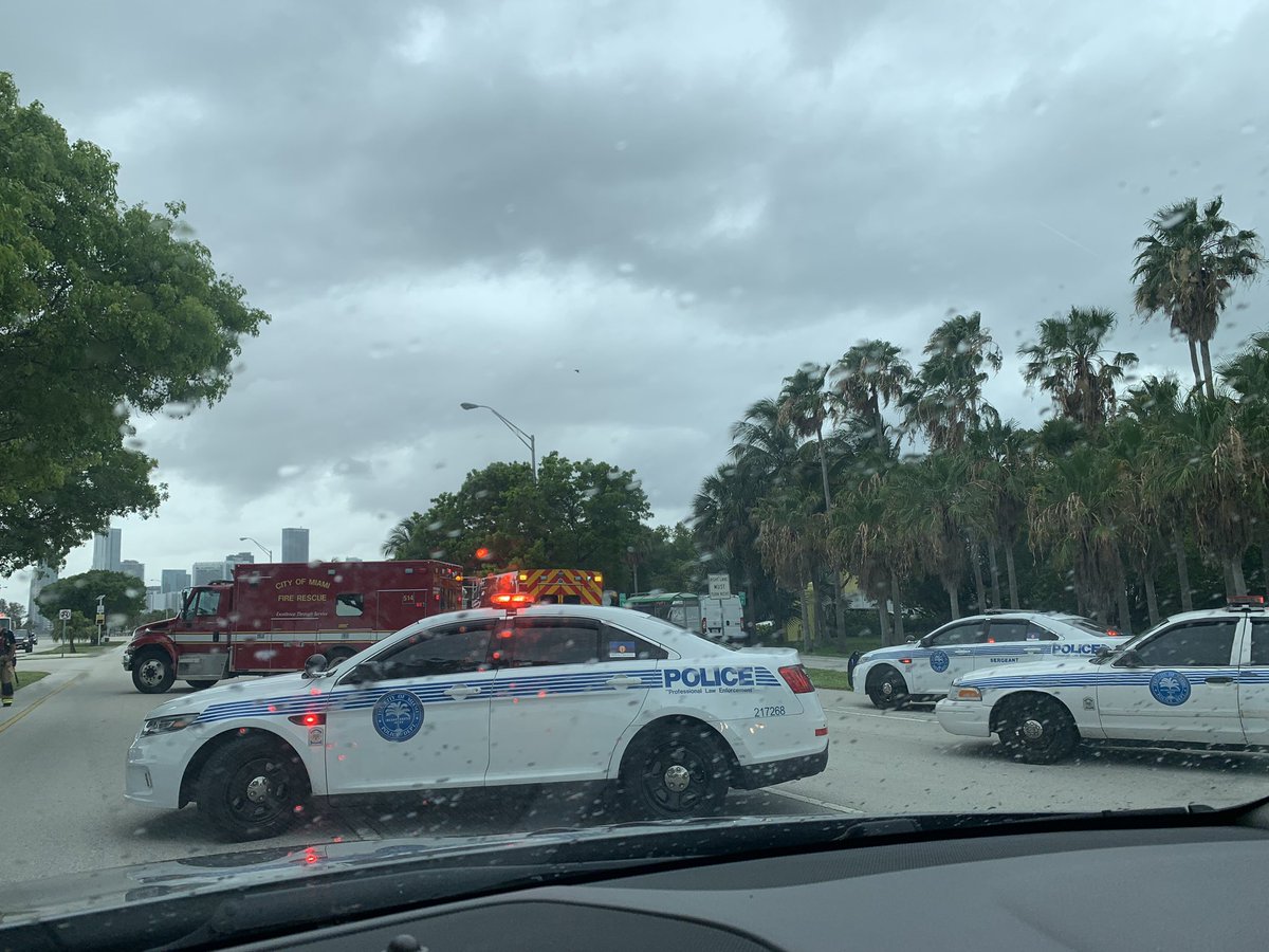 Attn Key Biscayne Residents:  Potential Hazmat situation on the Rickenbacker Causeway. Emergency managers on scene. Causeway closed for all traffic