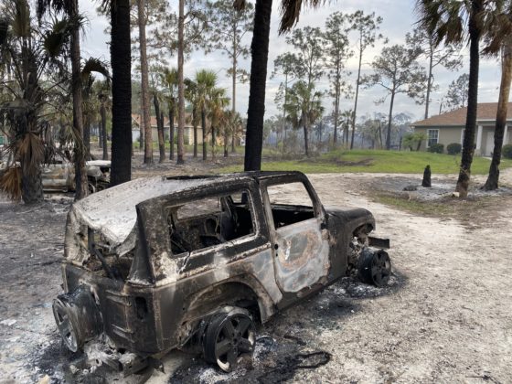 2 largest CollierCounty brushfires have merged into 1 5,000-acre fire; just 10% contained as of 2 p.m. ET; neighborhoods evacuated; 1-75 closed; fire crews from all over Florida @iiiorg wildfire guidance for riskmitigation, filing insurance claims