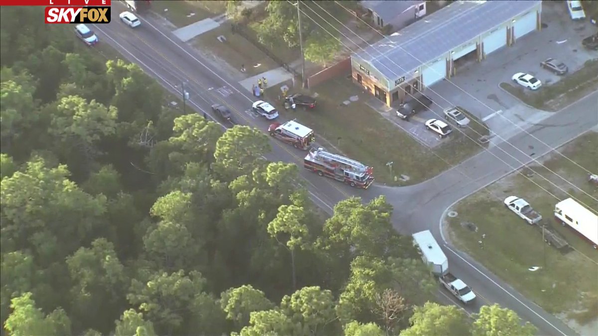 Crash on Kennedy Blvd at Samuel St in Eatonville.