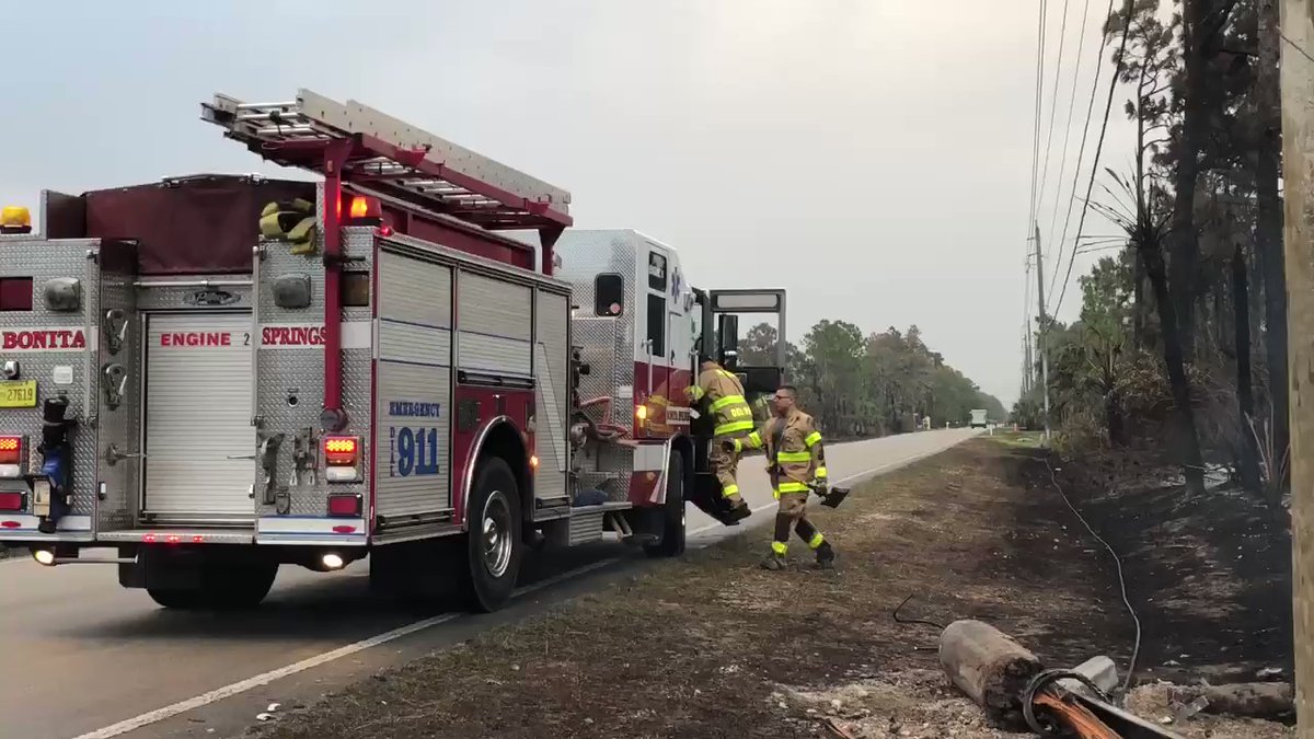 Fire crews are working to put out hot spots off of Everglades Blvd. South in Golden Gate Estates. Shelters are open for residents at the Max HASSE Community park and the Golden Gate Community Center 