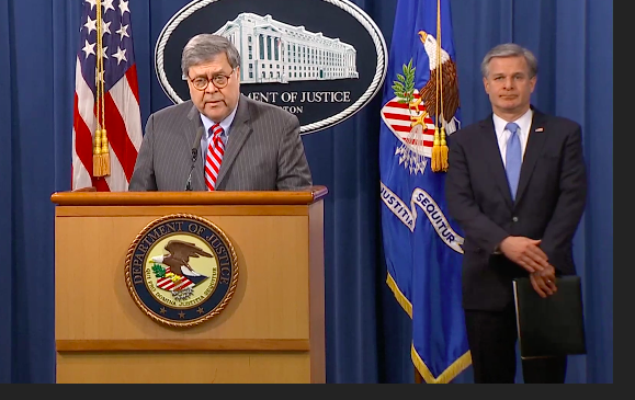 Technicians at @FBI finally succeeded in unlocking iPhones of the Saudi shooter responsible for the Dec. 6 attack at @NASPCOLA, announces Attorney General Bill Barr