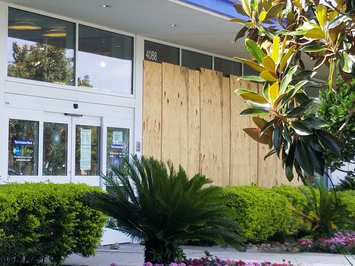 This section of Conroy Road near Mall at Millenia was hit hard Saturday night - windows are damaged and knocked out at businesses around the area. Employees, residents, business owners want to know why they were targeted 