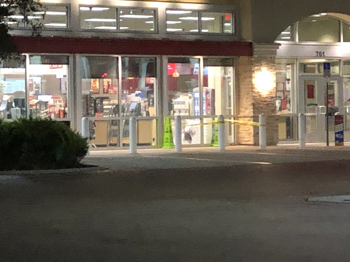 Bullets shot through a window at Wawa at Del Prado and Pine Island Road. 