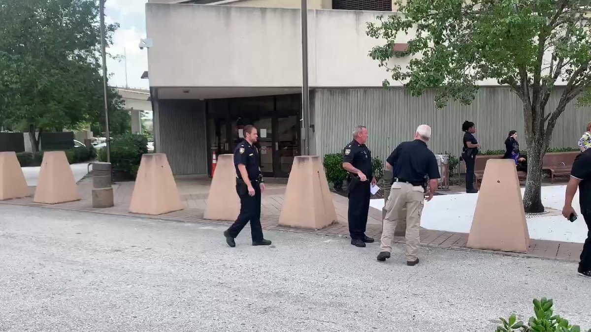 This is happening as local faith leaders are about to hold a briefing on the other side of this building demanding accountability for the killings of George Floyd, Breonna Taylor and Ahmaud Arbery and demand the safety and freedom of protestors. 