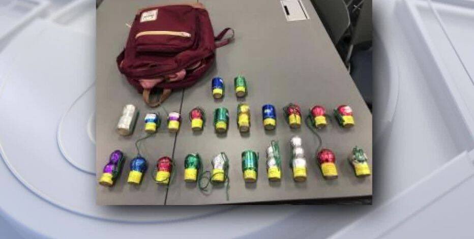 Police in St. Pete arrested nearly two dozen people during protests Tuesday night, including one person found with a backpack full of mortars, or large fireworks.