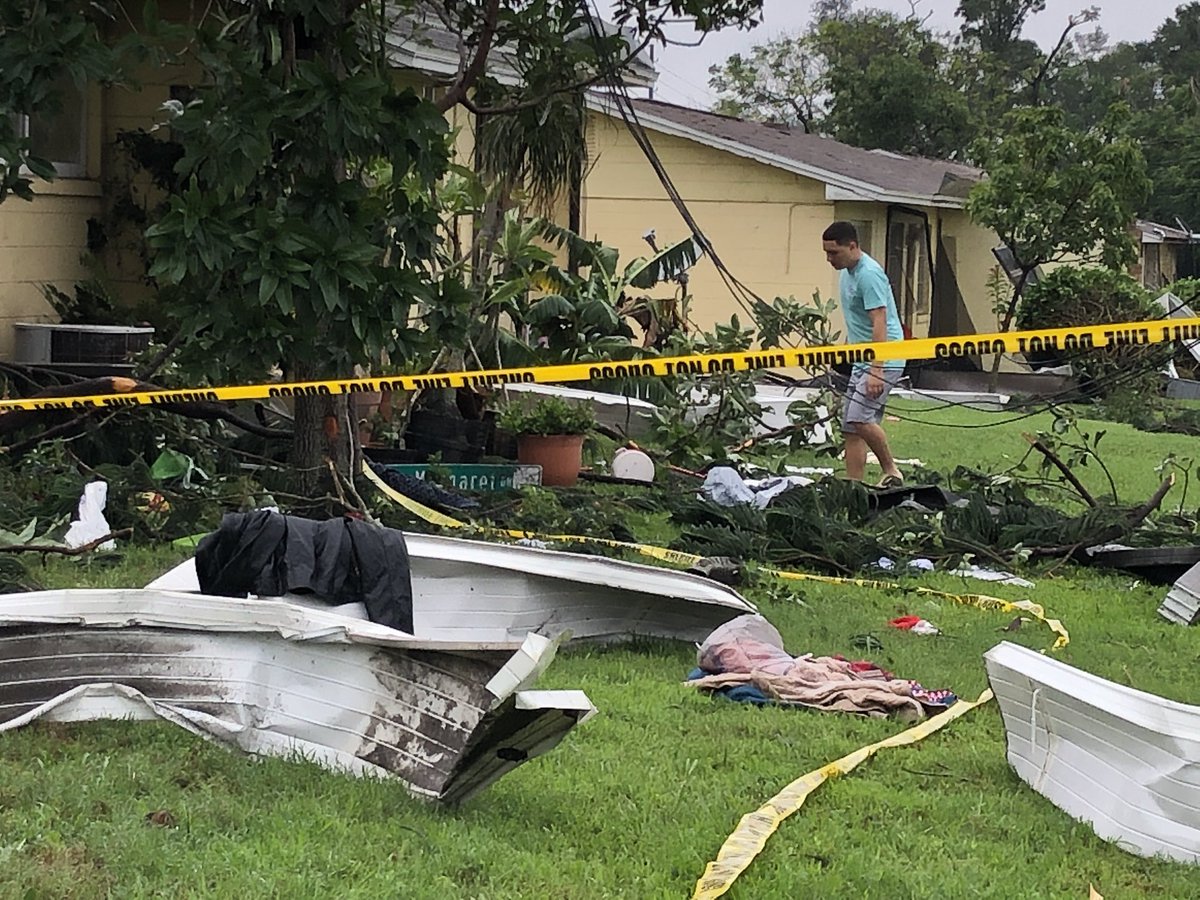 The damage here is stunning. And already, people are working together, helping neighbors to cleanup and hopefully find and return items the tornado took when it hit last night