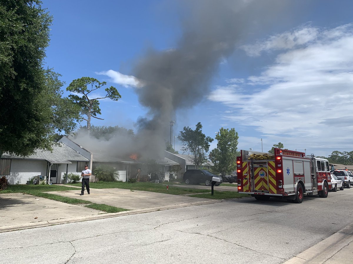 Popping noises heard just b4 fire started. Fire crews working structure fire 1600 block of Eastern - road closed for now - no one home/injured