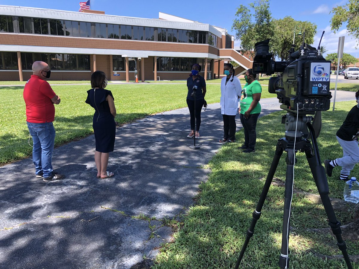 Health professionals in PalmBeachCounty organize protest for the death of GeorgeFloyd Protest begins at @Rivierabch city hall at 5pm.